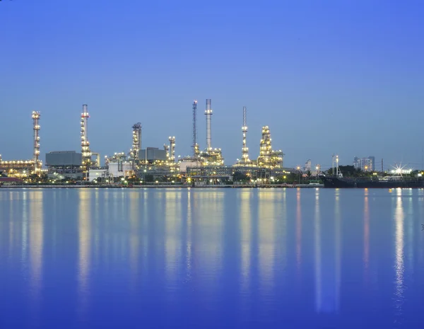 Oil refinery Stock Photo