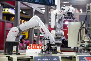 Bir endüstriyel robot eller