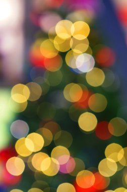 Bokeh ışık dekorasyon