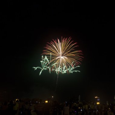 # Gökyüzünü ışık havai fişek