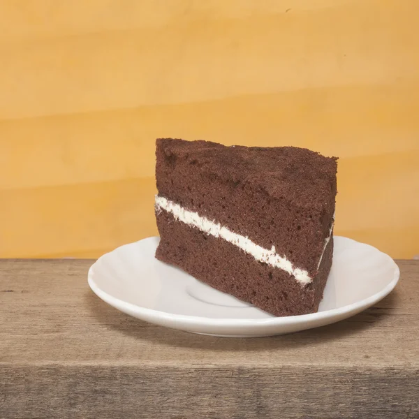 Bolo de chocolate — Fotografia de Stock