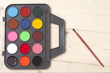 ahşap arka plan renk paletinde