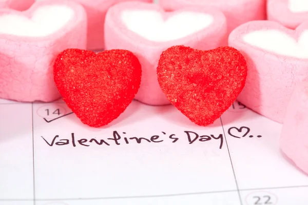 valentine\'s day ,plan on calendar