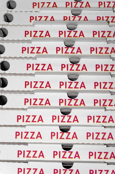Caja de pizza — Foto de Stock