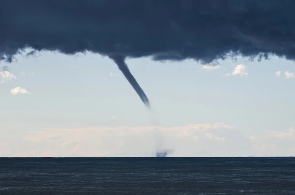 Tornados over the mediterranean sea — Stock Photo, Image