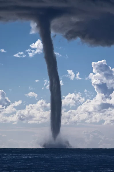 Tornados over the mediterranean sea — Stock Photo, Image