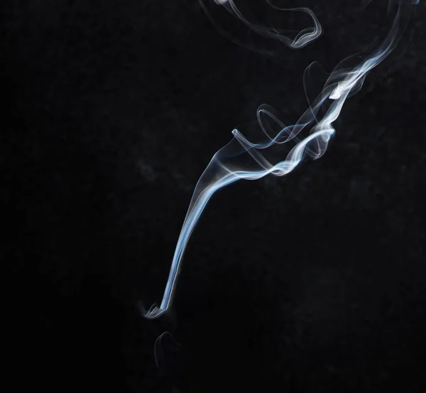 Smoke on a black background — Stock Photo, Image