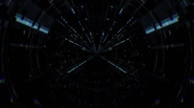 Değişen veri akışlarının neon güdümlü kuantum girdabı. Hareket grafikleri, başlık açıklamaları, HUD örtüşmeleri ve teknoloji odaklı tasarım ortamları için ideal.