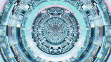 Değişen veri akışlarının neon güdümlü kuantum girdabı. Hareket grafikleri, başlık açıklamaları, HUD örtüşmeleri ve teknoloji odaklı tasarım ortamları için ideal.