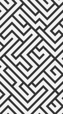 Labirent biçiminde siyah beyaz arkaplan