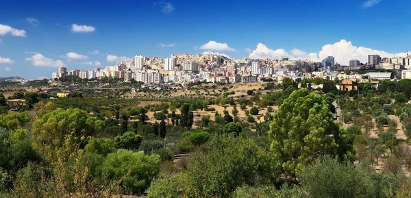 Agrigento şehir panoraması