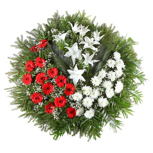 Yeşil cenaze çelengi