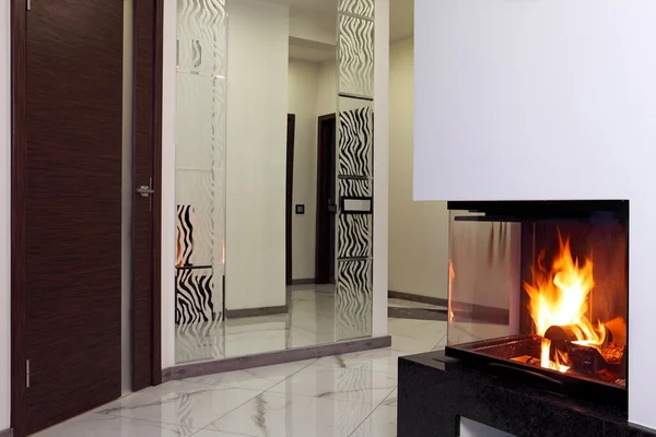 Fireplace — Stock Photo, Image