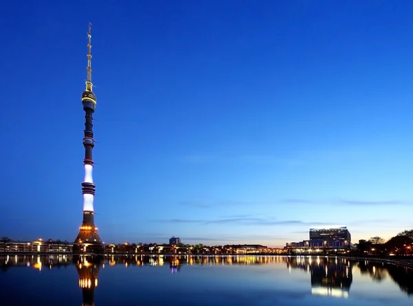 Televizní věž Ostankino — Stock fotografie