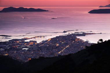 Bir Trapani akşam sahne
