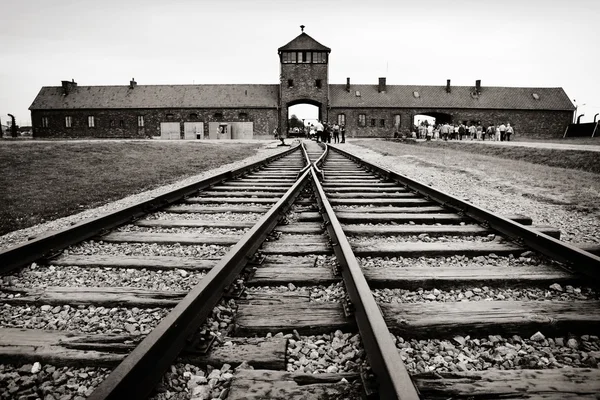 Campo de concentración de Auschwitz Fotos de stock