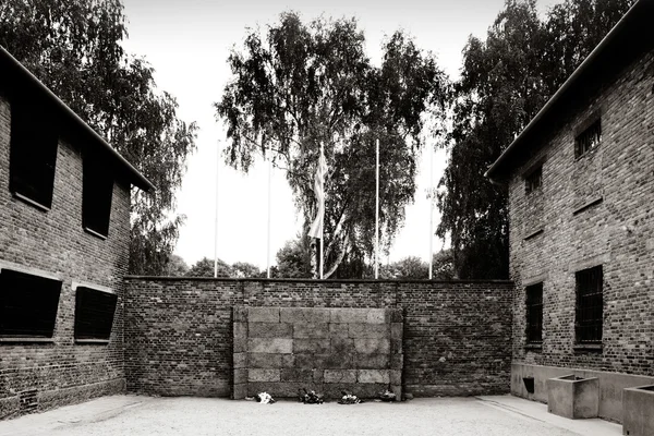 Obozu śmierci Auschwitz — Zdjęcie stockowe