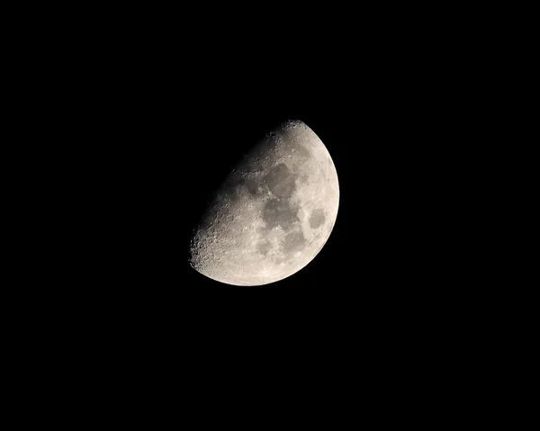 高分辨率登月 — 图库照片