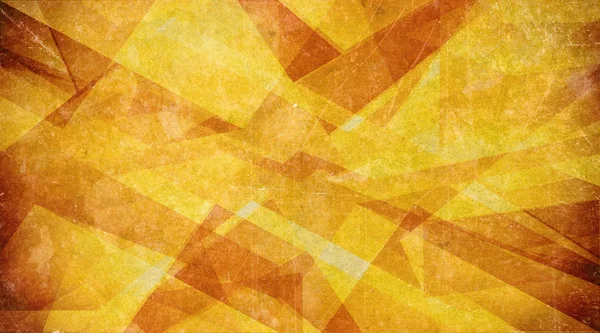 Automne et été orange, jaune fond triangle abstrait — Photo