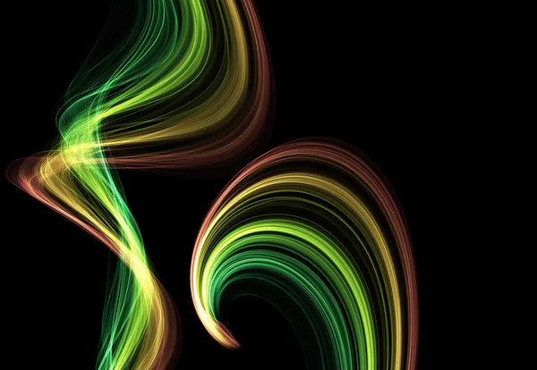 Elementos de iluminação coloridos abstratos — Fotografia de Stock