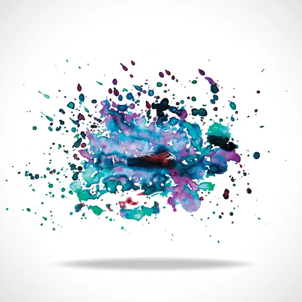 Absztrakt festék splash háttér — Stock Vector