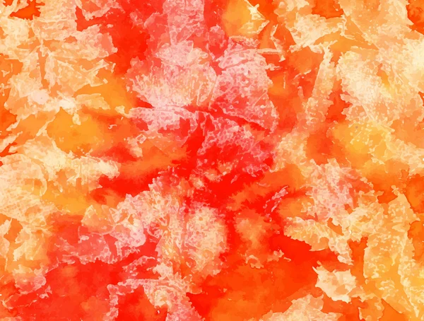 Fond aquarelle orange — Image vectorielle