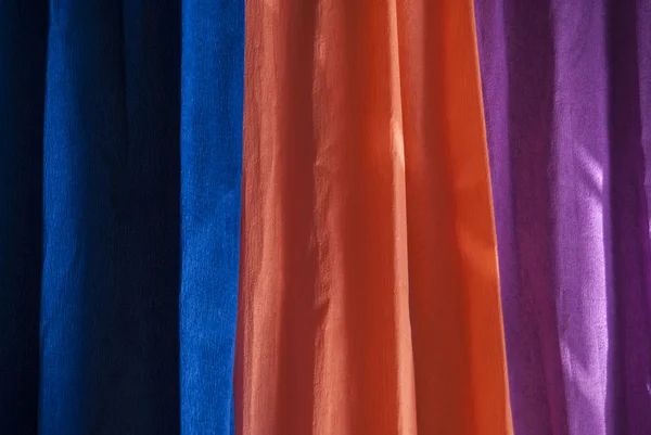Textile abstrait coloré — Photo