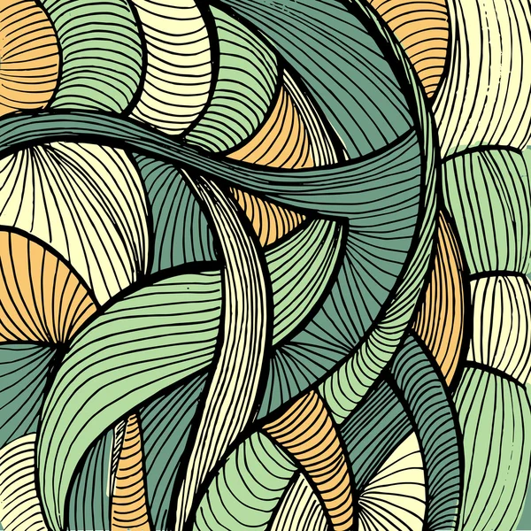 Doodles abstracte achtergrond — Stockvector