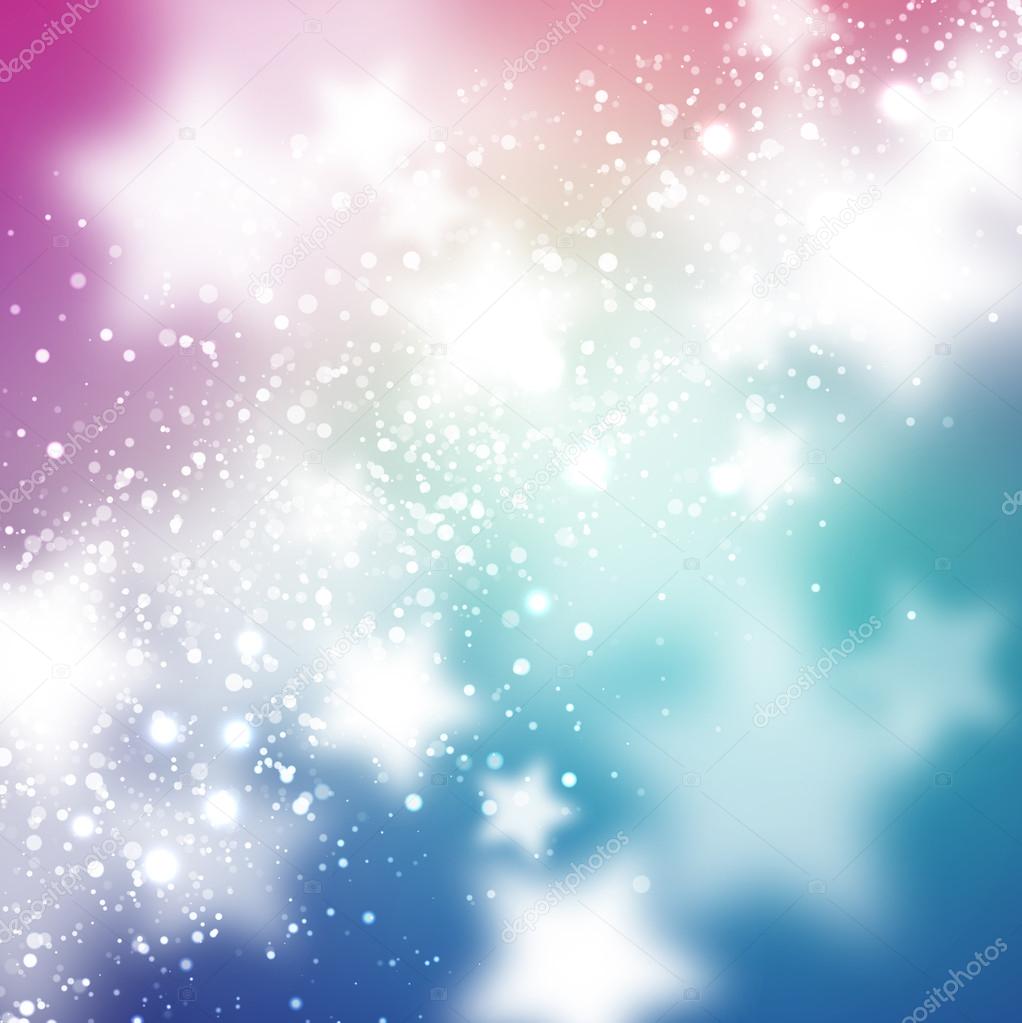 Abstract background with stars