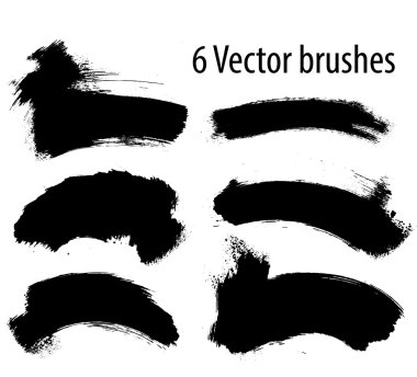 Grunge arka plan kümesi. Vektör.