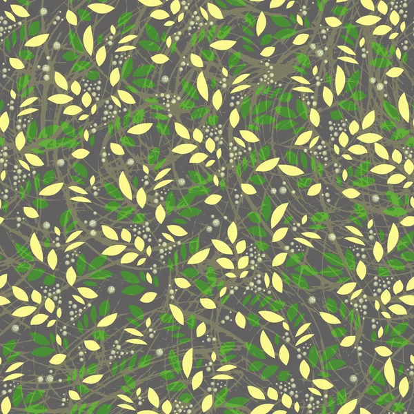 Floral seamless pattern - vector illustration — Stock Vector