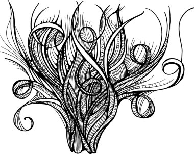 Saç çizilmiş arkaplan