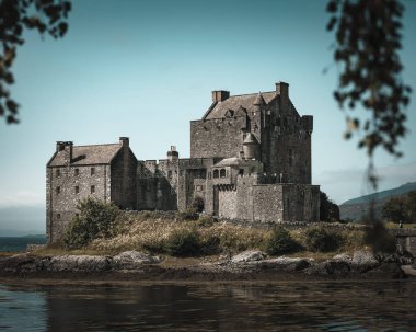 Eilean Donan Kalesi Yaz Günü