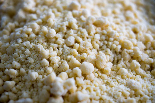 Perto de Cookie Crumble Topping — Fotografia de Stock