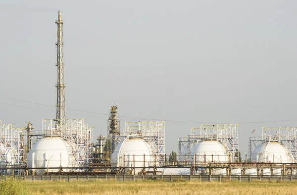 Serbatoi di gas naturale — Foto Stock