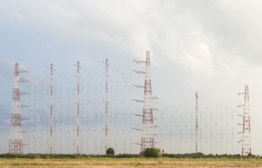Large antennas array clipart