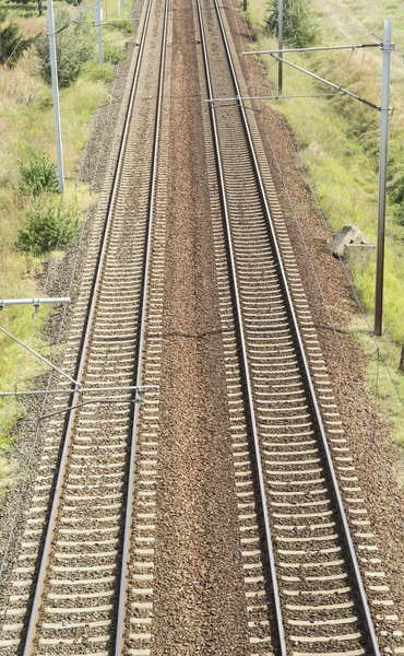 Railroad tracks — Stock Photo, Image