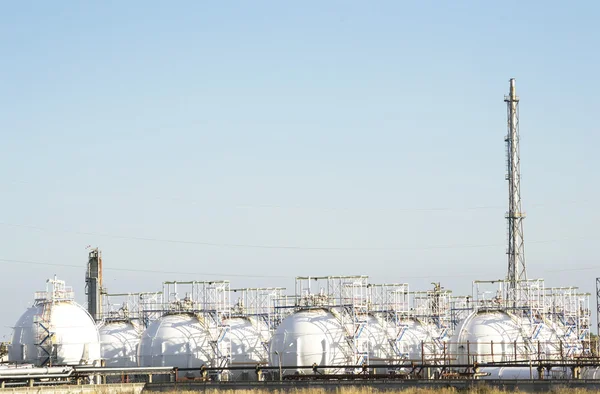 Natural gas storage — Stock Photo, Image