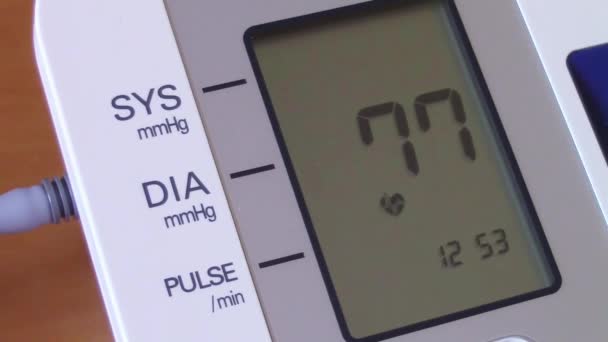 Presión arterial alta — Vídeo de stock