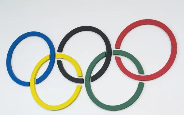 Olympische Ringe — Stockfoto