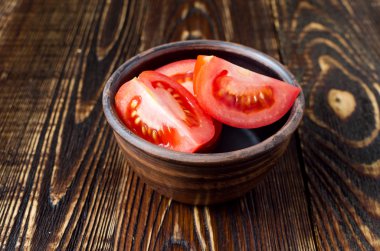 Kase taze çiftlik domates