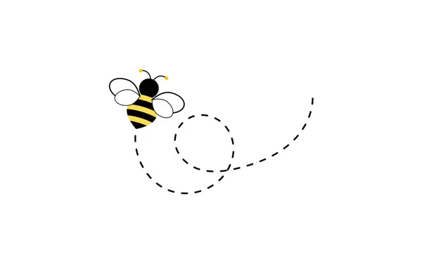 Vektor Dan Ikon Lebah Dan Sarang Madu Yang Berbeda - Stok Vektor