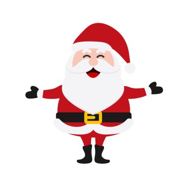 Noel Babalar, Noel Baba Koleksiyonu için hazırlandı. Mutlu Noeller, vektör kış geçmişi. Noel Baba ve Noel Geyiği çizgi film setleri. Vektör illüstrasyon ve simge