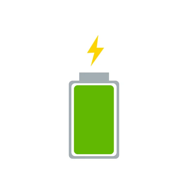 电池充电指示器图标 矢量图形 — 图库矢量图片