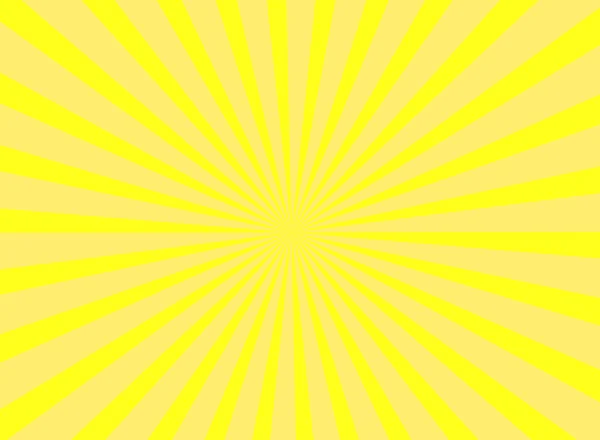 Vector Los Rayos Amarillo Anaranjados Del Sol Mañana Forma Fondo — Vector de stock