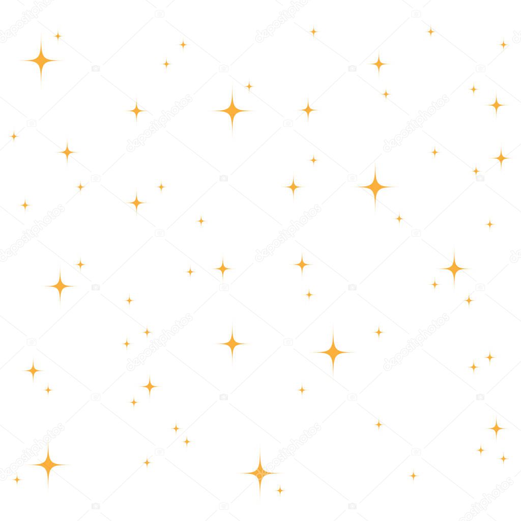 Sparkling black and white symbol vector A set of original sparkling starter icons, a shiny shine, light effect stars, shiny flash, decoration twinkle,Glowing light effect and bursts collection Vector