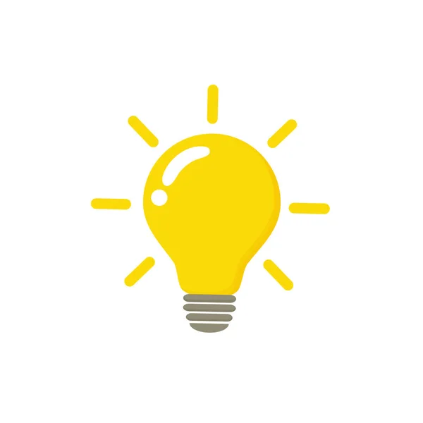 Die Glühbirne Ist Voll Von Ideen Und Kreativem Denken Analytischem — Stockvektor