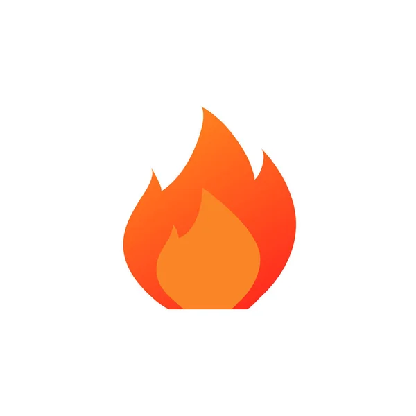 Εικονογράφηση Διανυσματικών Εικονιδίων Θερμής Φλόγας — Διανυσματικό Αρχείο