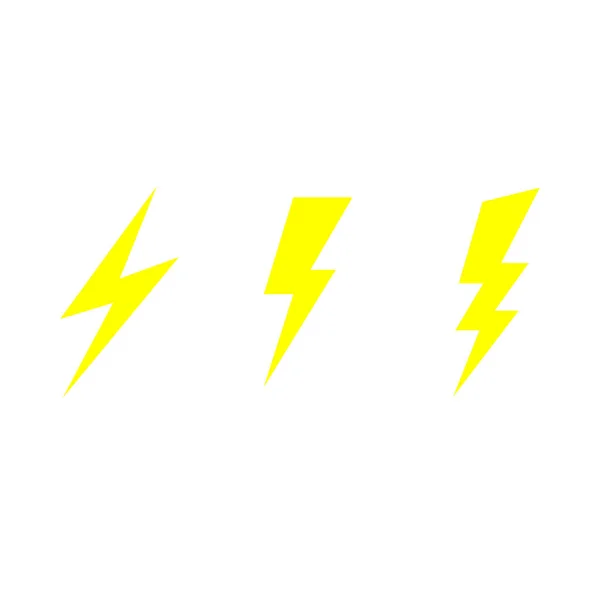 Thunderbolt Lightning Strike Causes Natural Electricity Cause Harm Icon Vector — Stock Vector