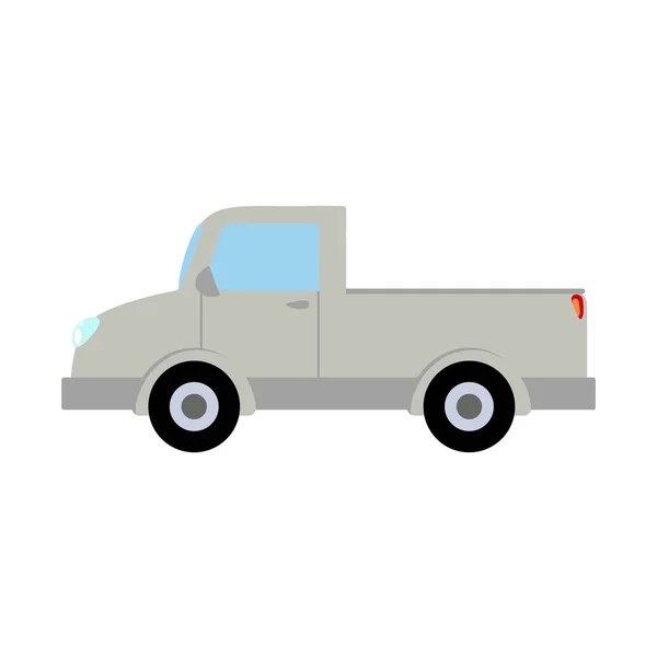 Business Sedan Car Cargo Truck Farm Car Buses Cartoon Icon — Stock Vector